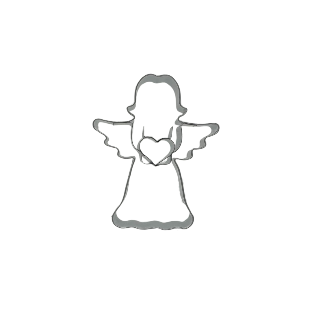 Angel With Heart 7cm Cookie Cutter
