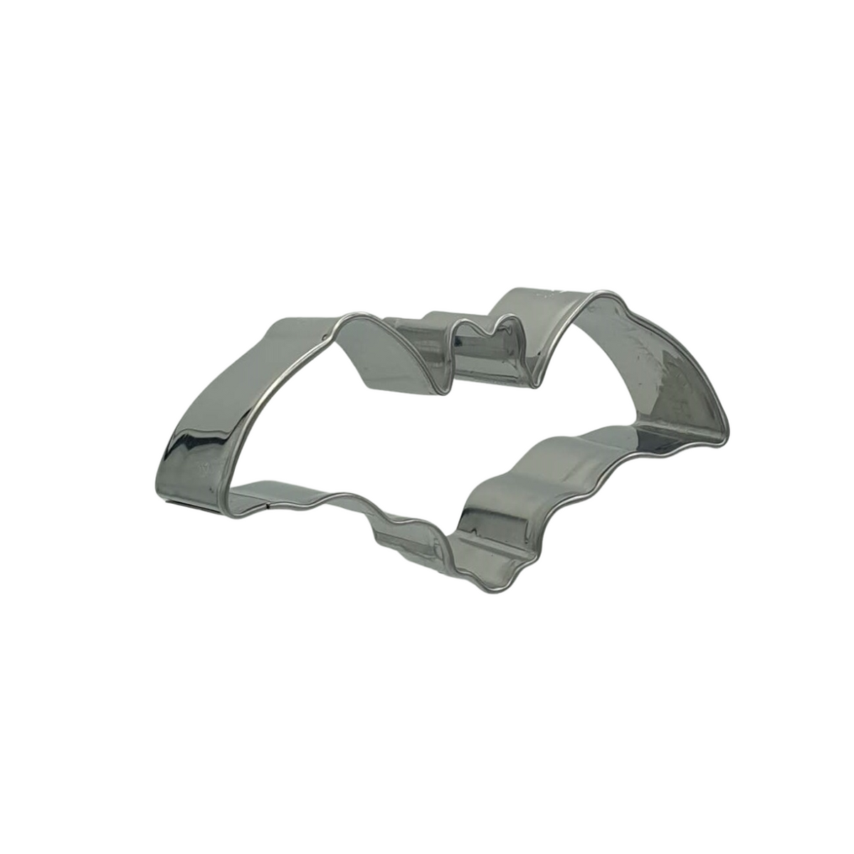 Bat 7.5cm Cookie Cutter Stainless Steel Side View