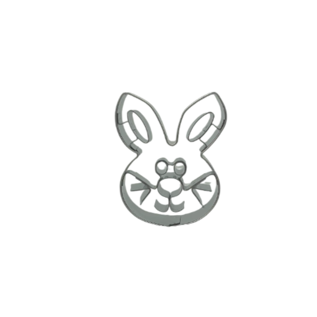 Rabbit Face 5cm Cookie Cutter