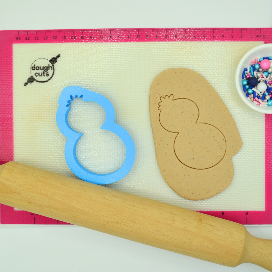 Cactus With Flower 8cm Cookie Cutter