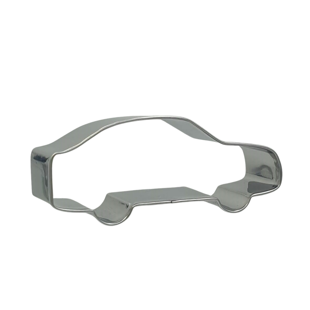 Car 7.5cm Cookie Cutter Stainless Steel Side View