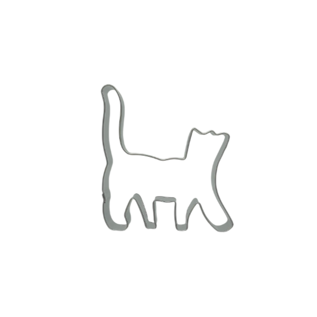 Cat Walking 6cm Cookie Cutter