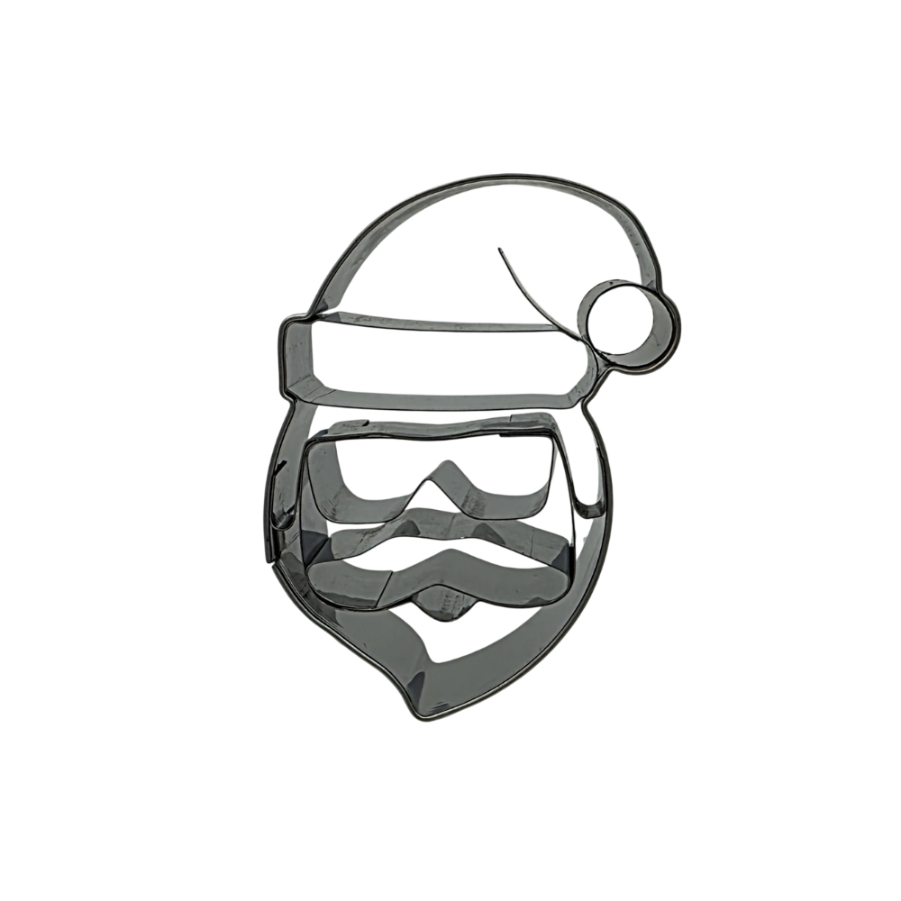 Cool Santa 6.5cm Cookie Cutter