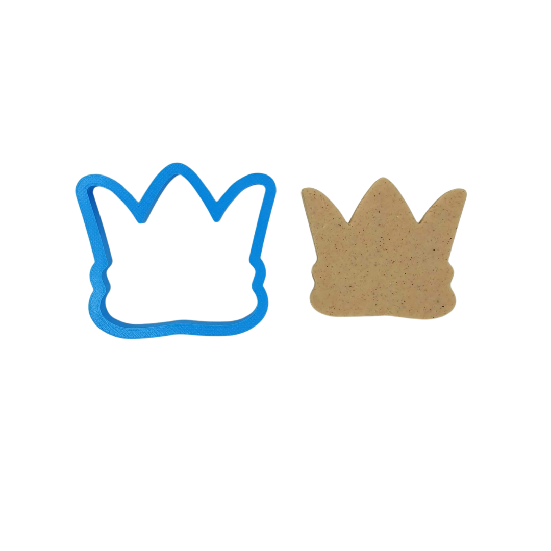 Crown 3 Points 8cm Cookie Cutter