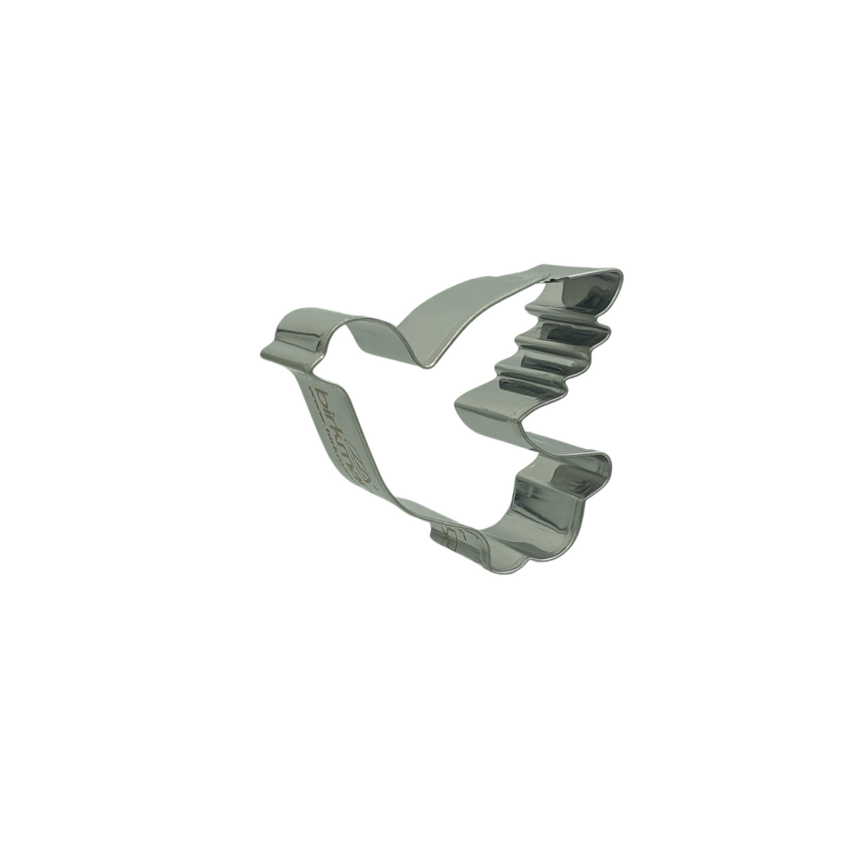Dove 6cm Cookie Cutter Stainless Steel Side View