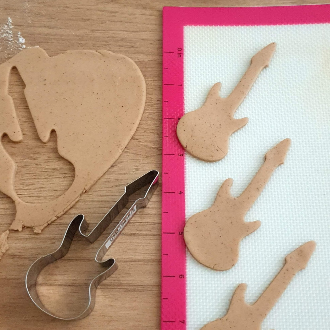 Electric Guitar 10cm Cookie Cutter