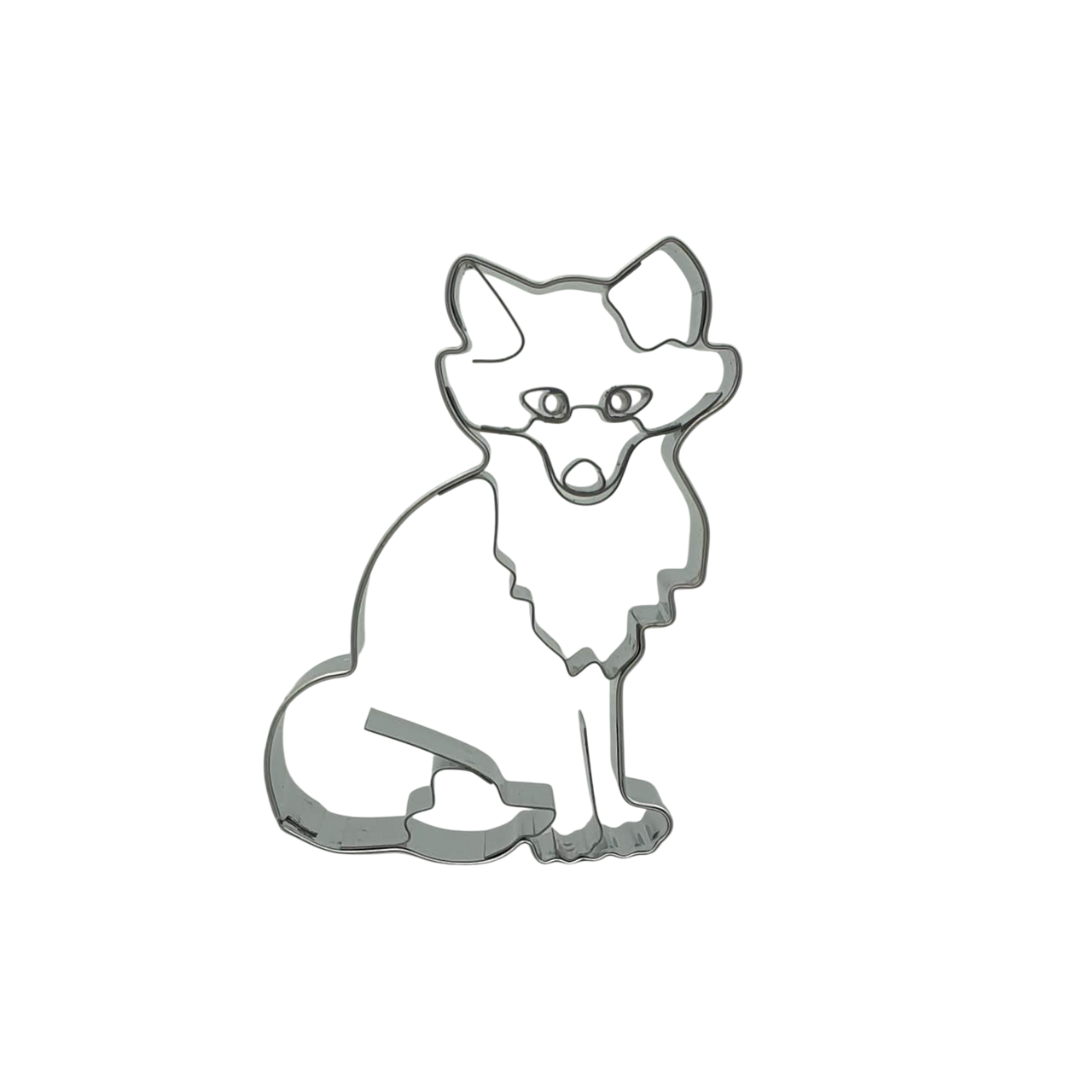 Fox with Internal Detail 6.5cm Cookie Cutter