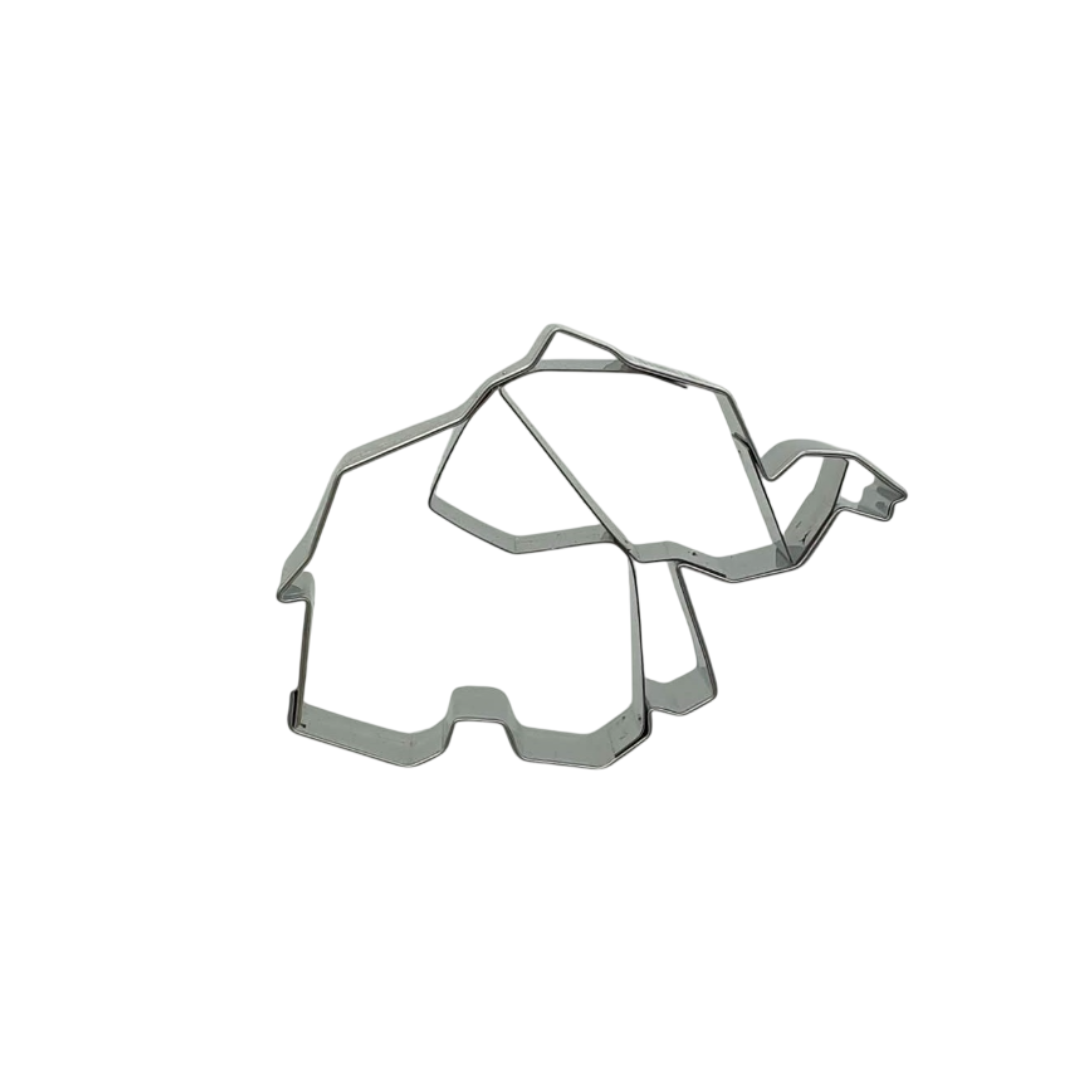 Geometric Elephant 7cm Cookie Cutter