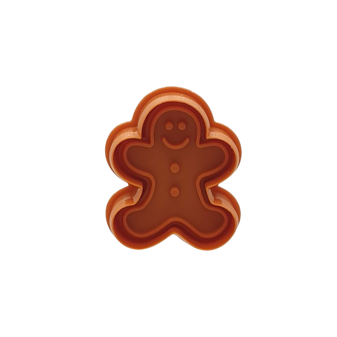 Gingerbread Man 5cm Plastic Cookie Cutter & Stamp