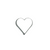 Heart 6cm Cookie Cutter Stainless Steel