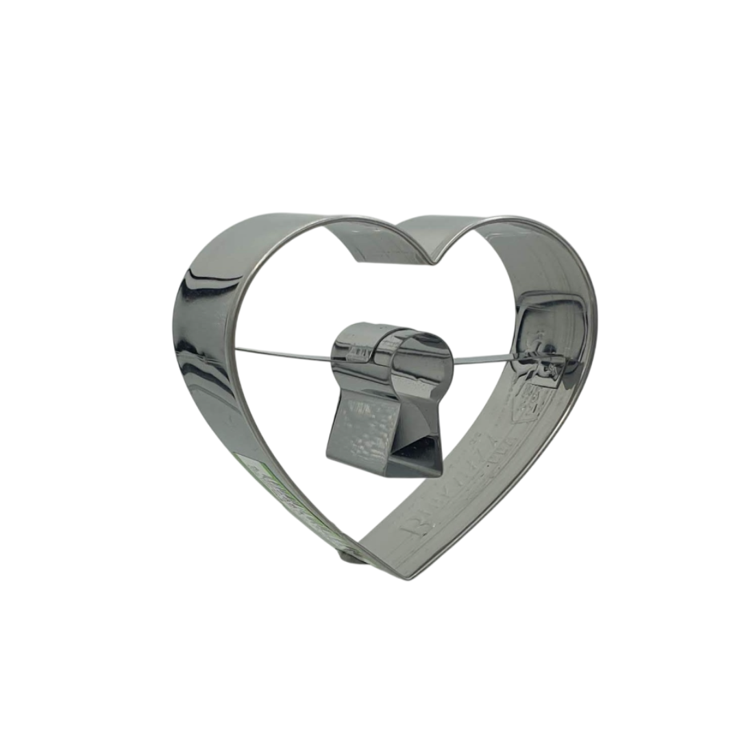Heart with Keyhole 7cm Cookie Cutter