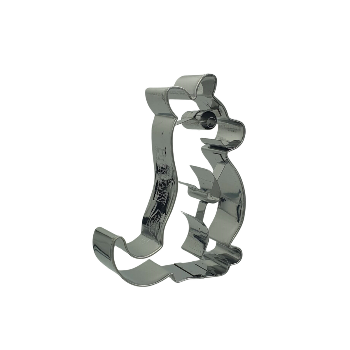 Kangaroo 9cm Cookie Cutter Stainless Steel Side View
