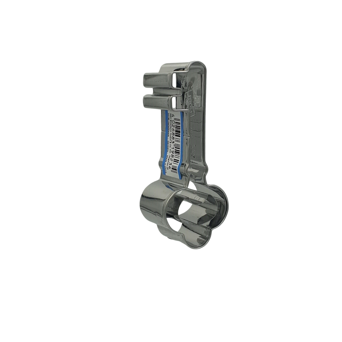 Key 8cm Cookie Cutter Stainless Steel Side View