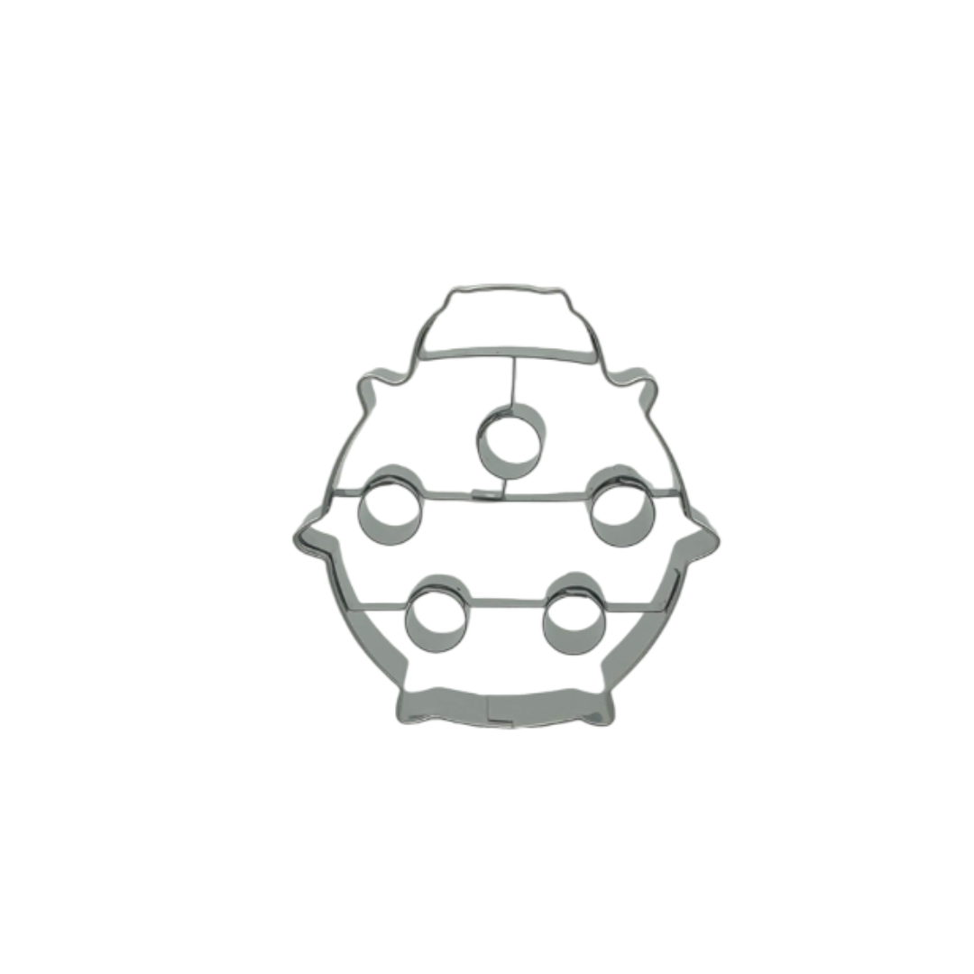 Lady Bug 7cm Cookie Cutter With Internal Details