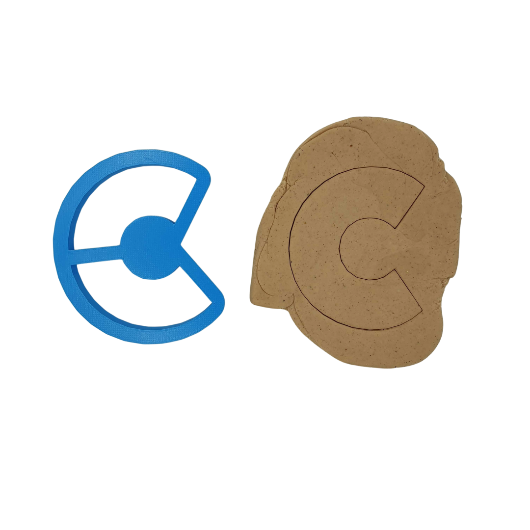 Individual Alphabet Cookie Cutters 9.5cm Tall