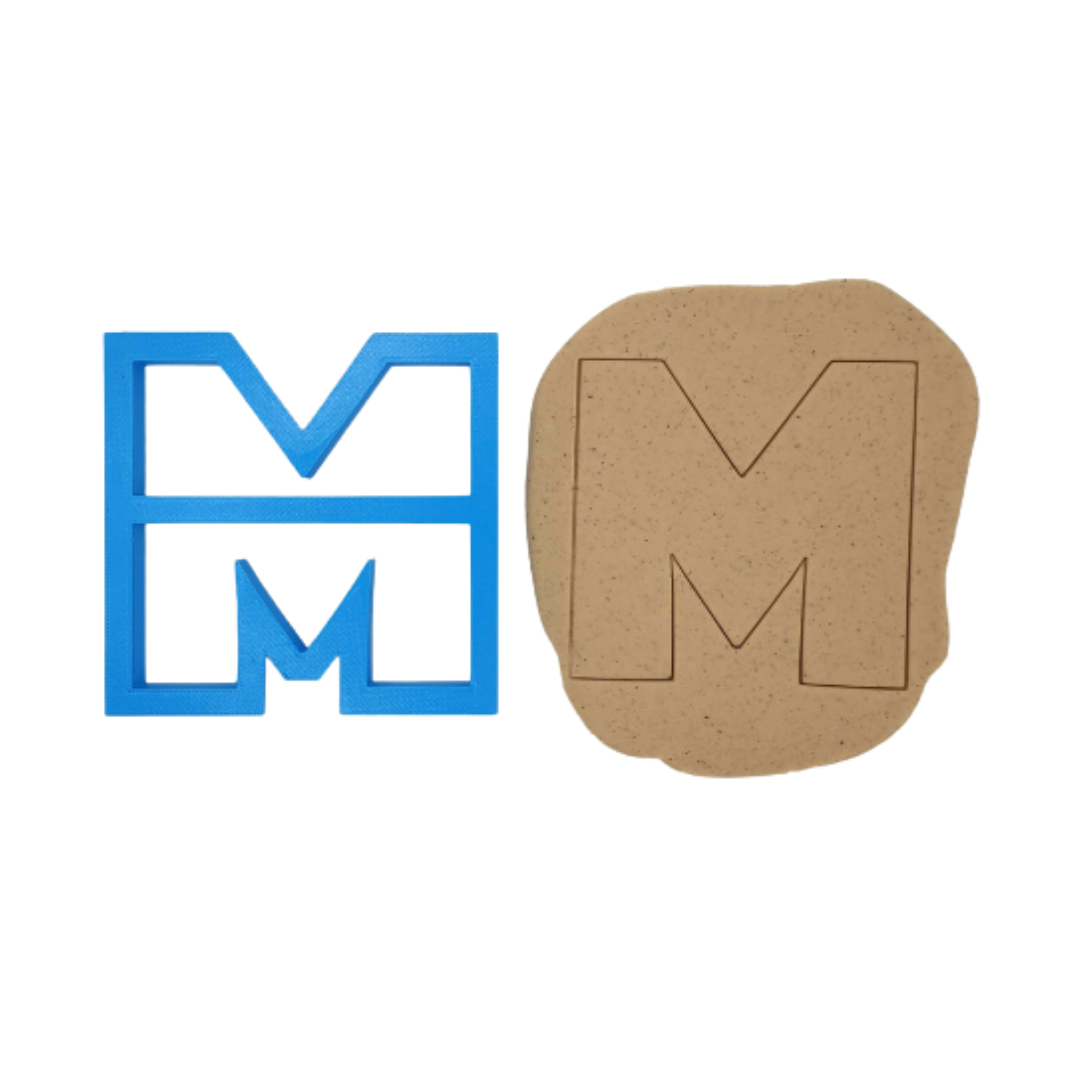 Individual Alphabet Cookie Cutters 9.5cm Tall