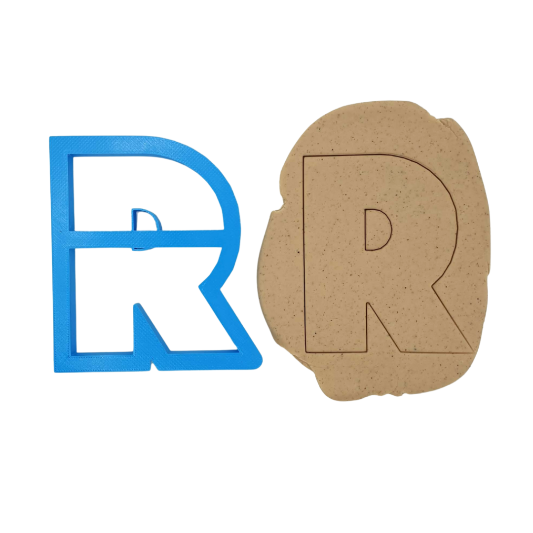 Individual Alphabet Cookie Cutters 9.5cm Tall