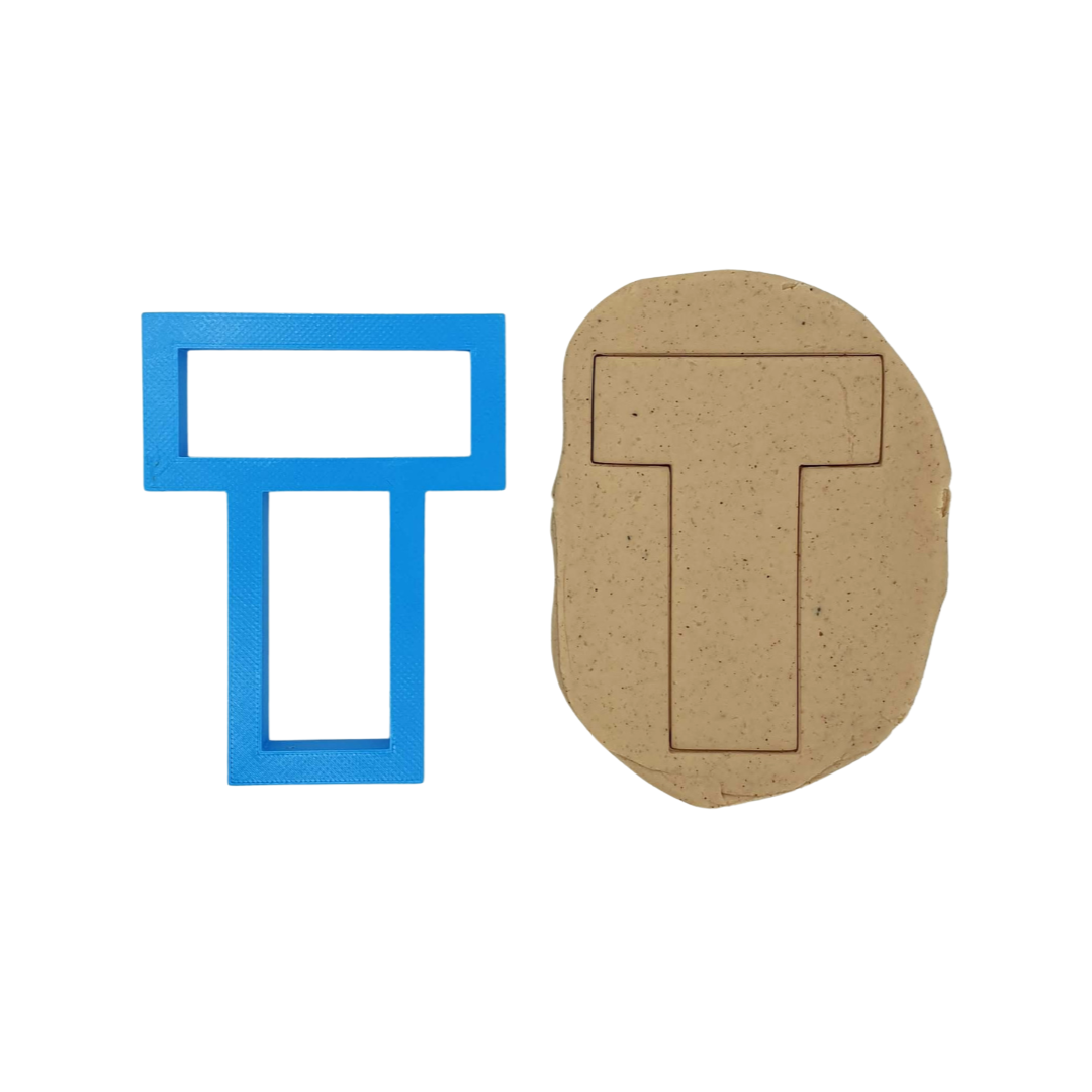 Individual Alphabet Cookie Cutters 9.5cm Tall