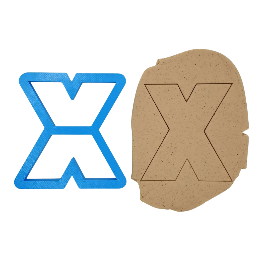 Individual Alphabet Cookie Cutters 9.5cm Tall