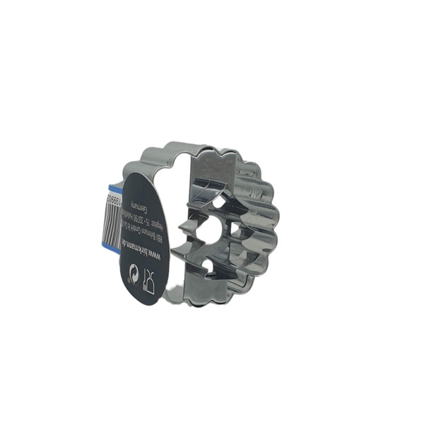 Tree Cutout Linzer Two Way 5cm Cookie Cutter - DoughCuts