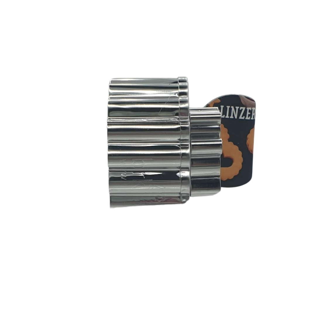 Teddy Bear Cutout Linzer Two Way 5cm Cookie Cutter