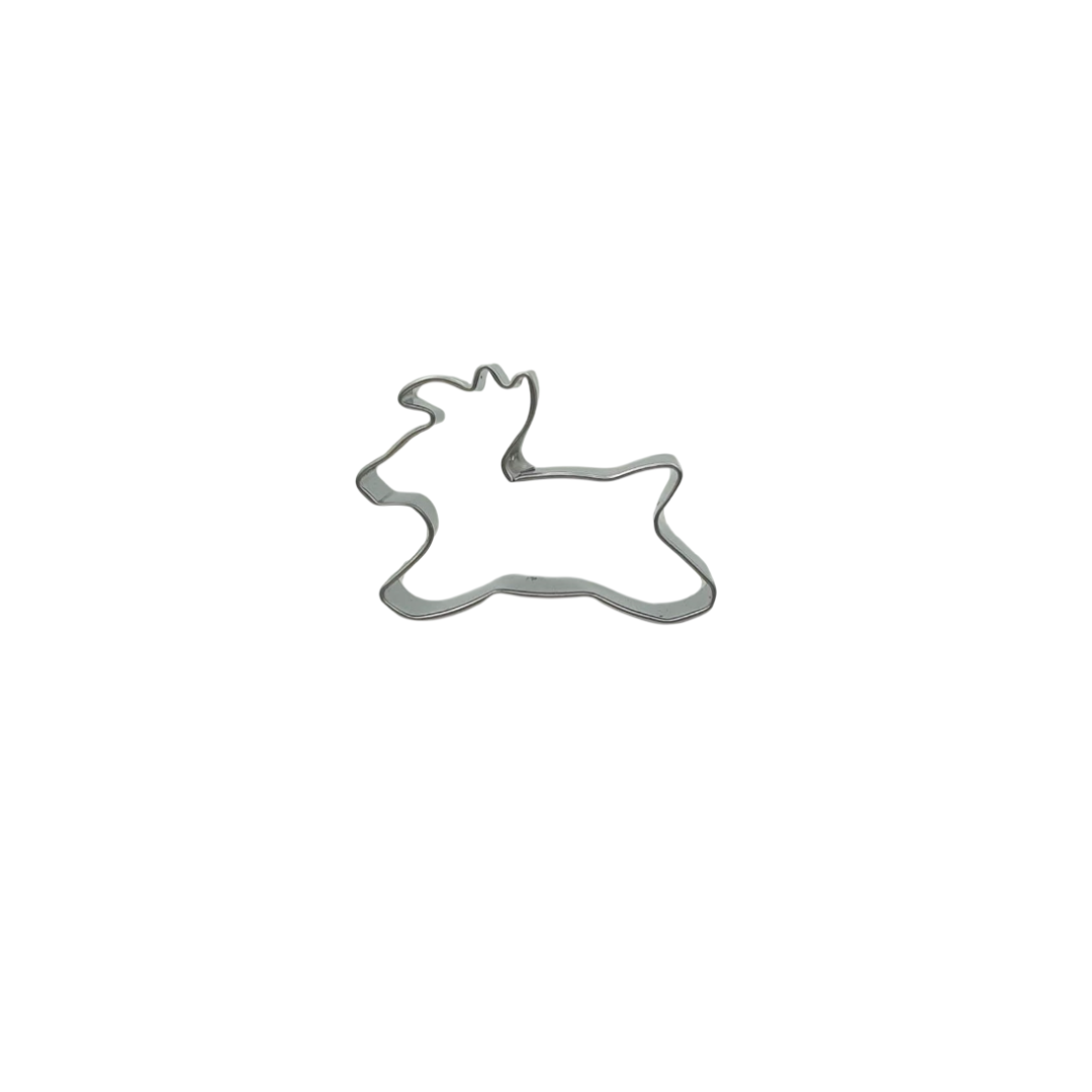 Mini Leaping Reindeer 5cm Cookie Cutter