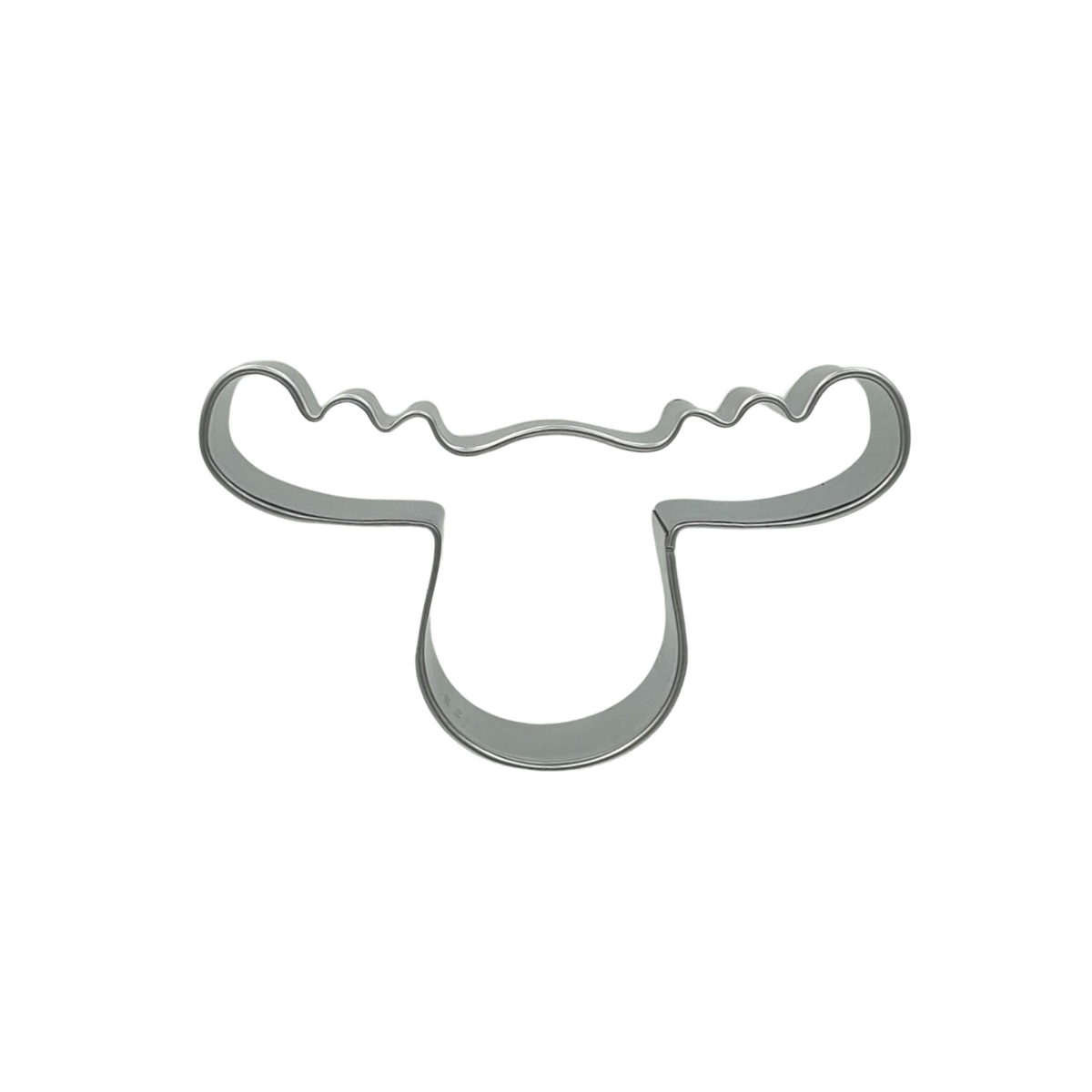 Moose Elk Reindeer Head 7cm Cookie Cutter Stainless Steel