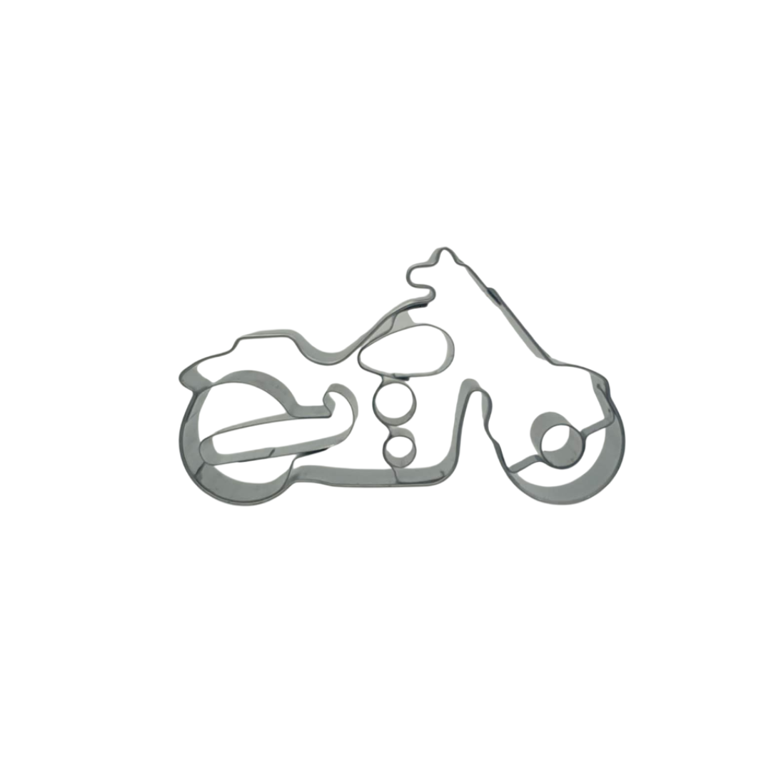 Motorcycle with Internal Details 8cm Cookie Cutter