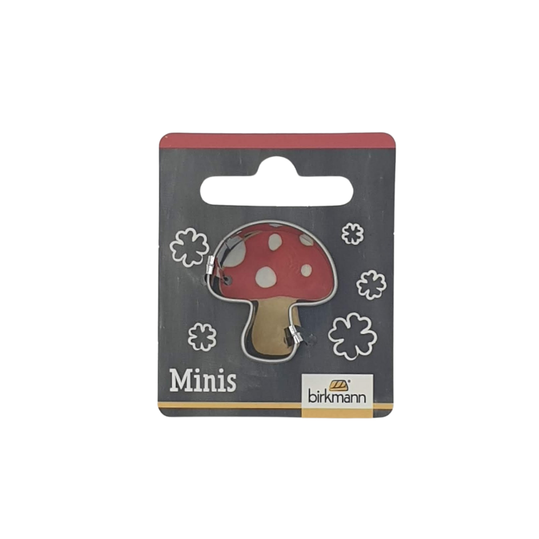 Mushroom 2.5cm Extra Small Mini Cookie Cutter