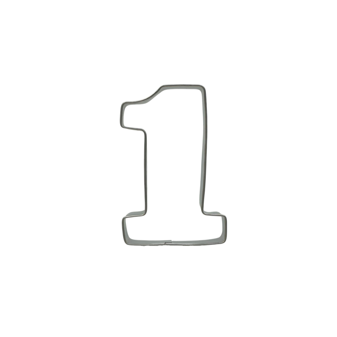 Chunky Number 1 7.5cm Cookie Cutter