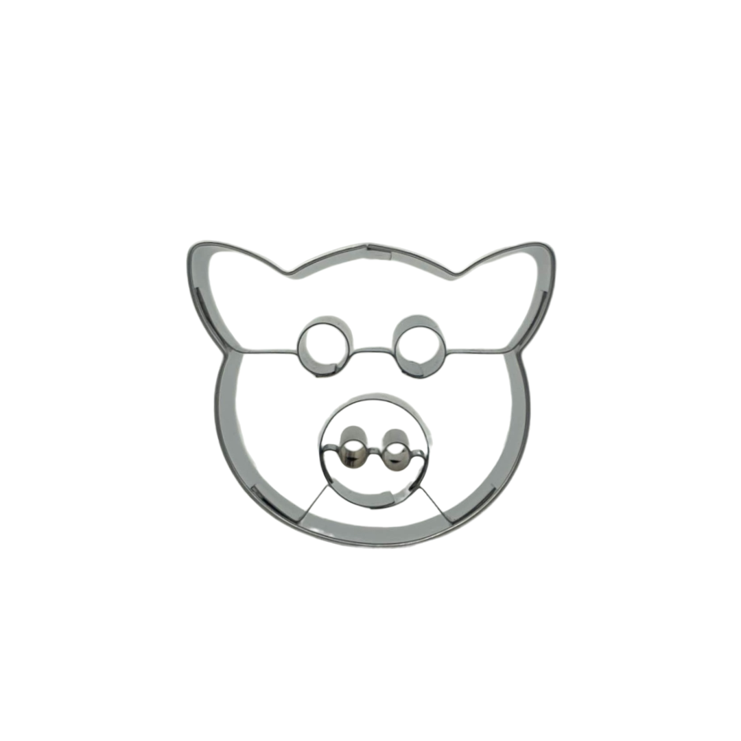 Pig Face 6cm Cookie Cutter