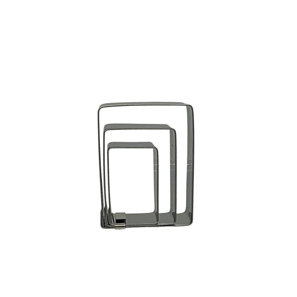 Rectangle Set of 3 Cookie Cutters