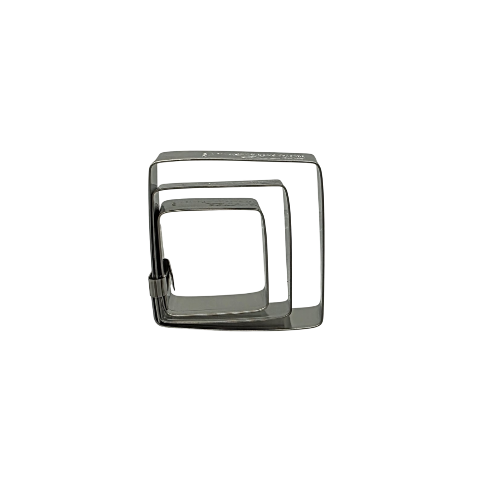 Square Set of 3 Cookie Cutters