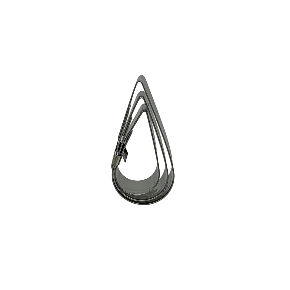Tear Drop Set of 3 Cookie Cutters