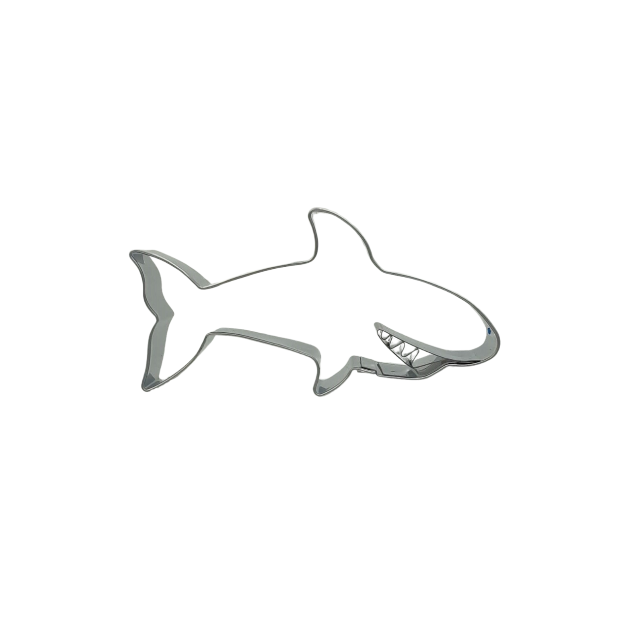 Shark with Teeth Detail 9cm Cookie Cutter Stainless Steel