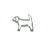 Beagle Dog 5cm Cookie Cutter Stainless Steel