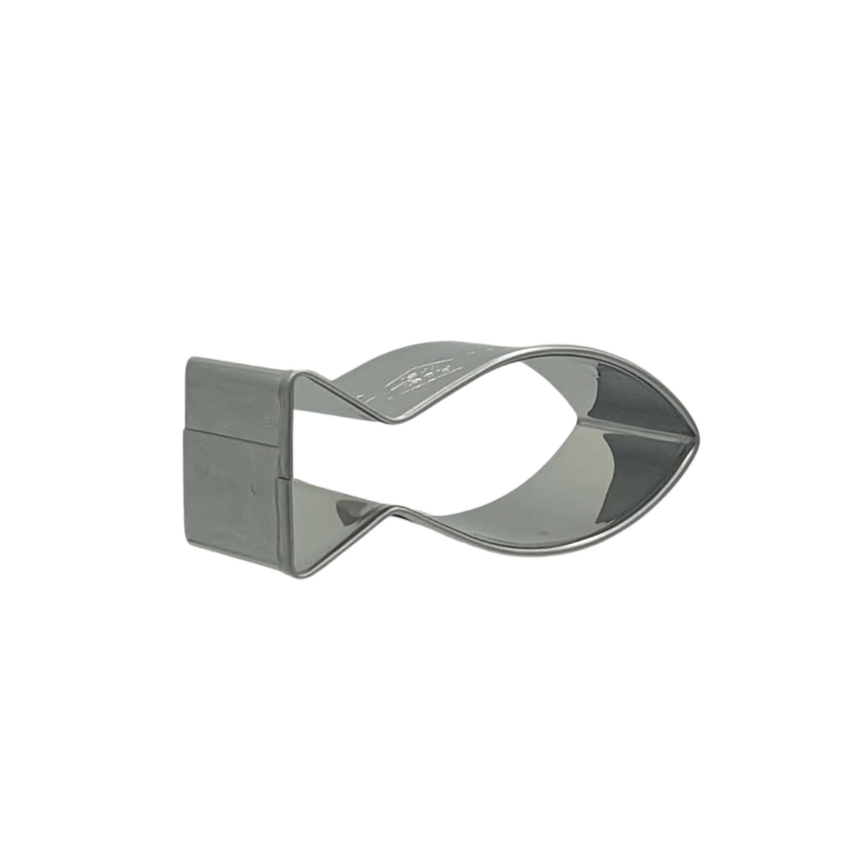 Small Fish 5cm Cookie Cutter Stainless Steel  Side View