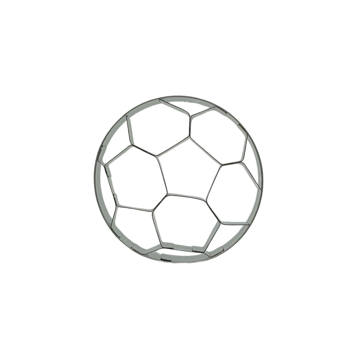 Soccer Ball 6cm Cookie Cutter Stainless Steel