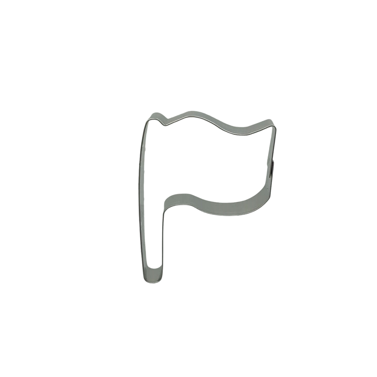Flag cookie cutter made from professional quality stainless steel.