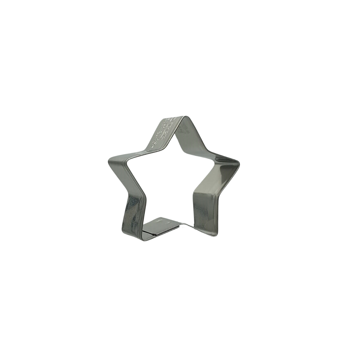 Star 5cm  Cookie Cutter Stainless Steel Side View