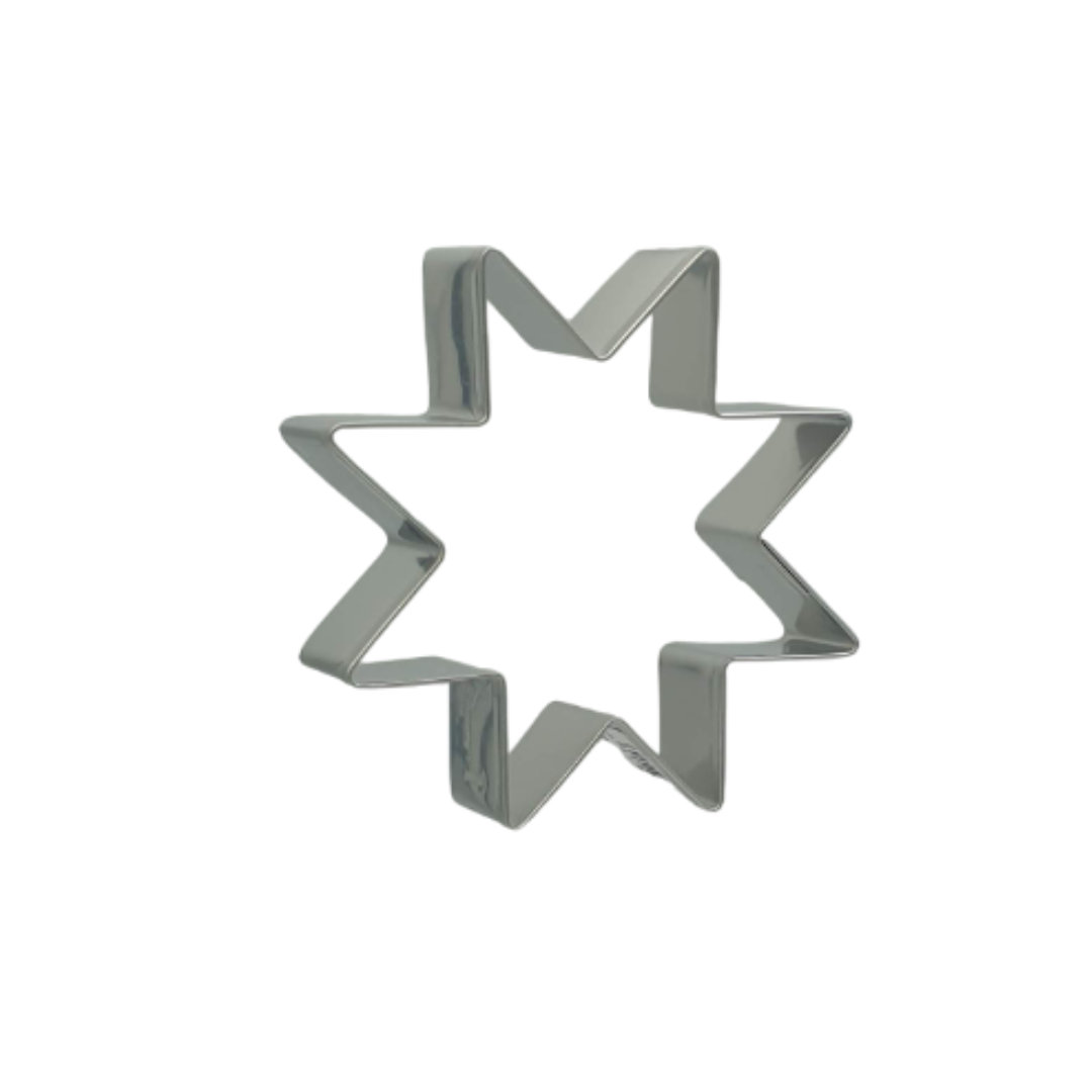 Star with 8 Points 7.5cm Cookie Cutter