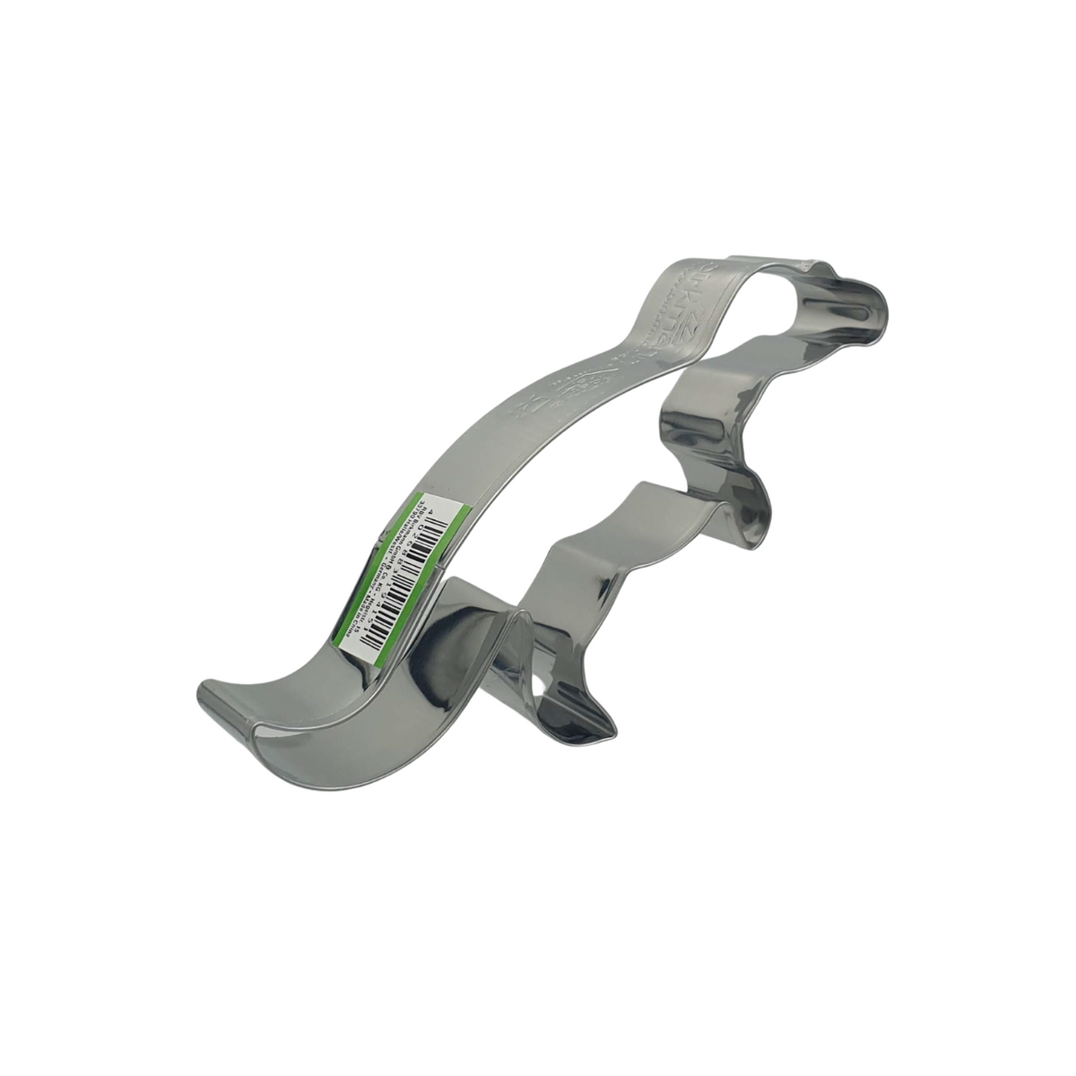 T-Rex 11cm Cookie Cutter Stainless Steel Side View