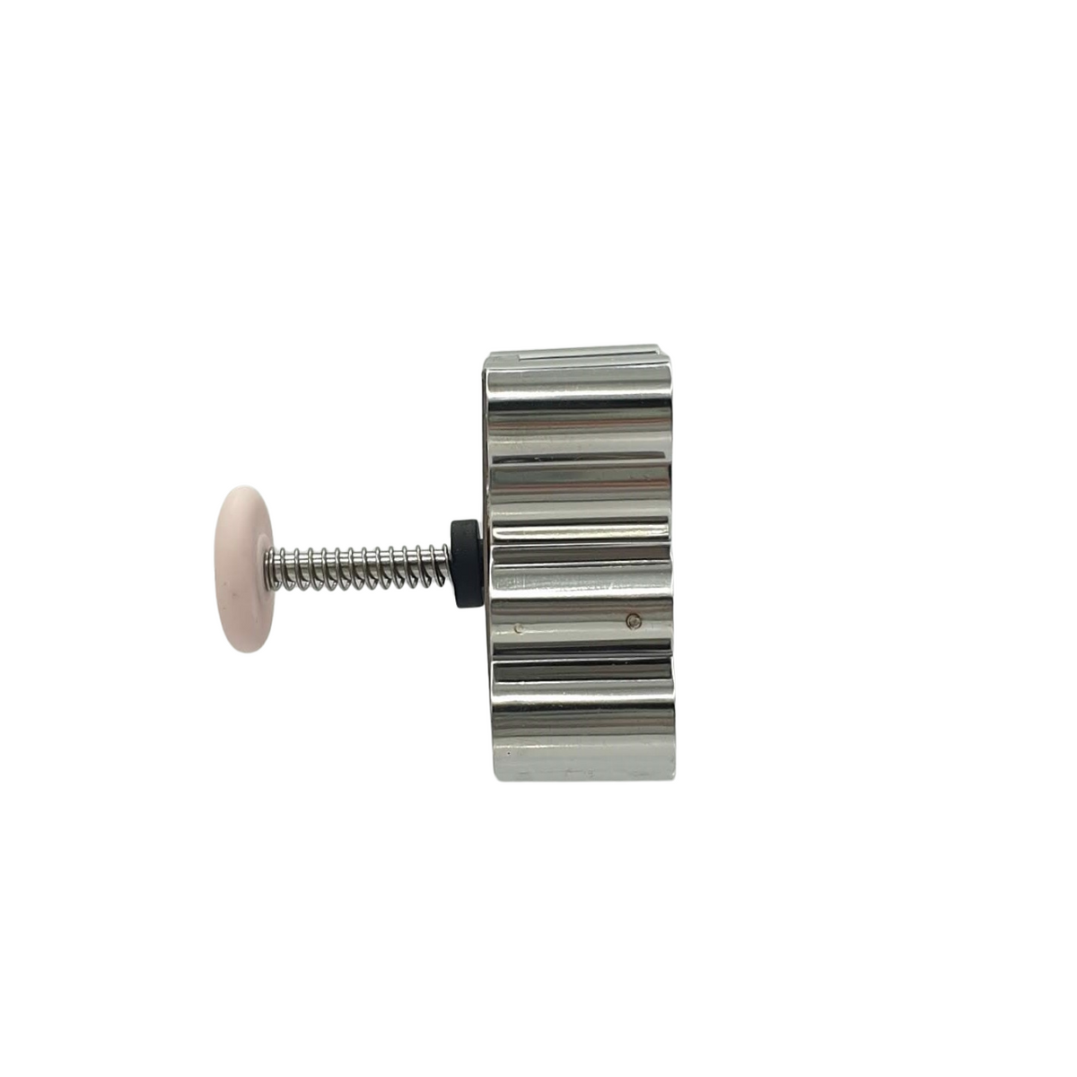 Teddy Bear Stamp and Cookie Cutter 4.5cm Stainless Steel Side View