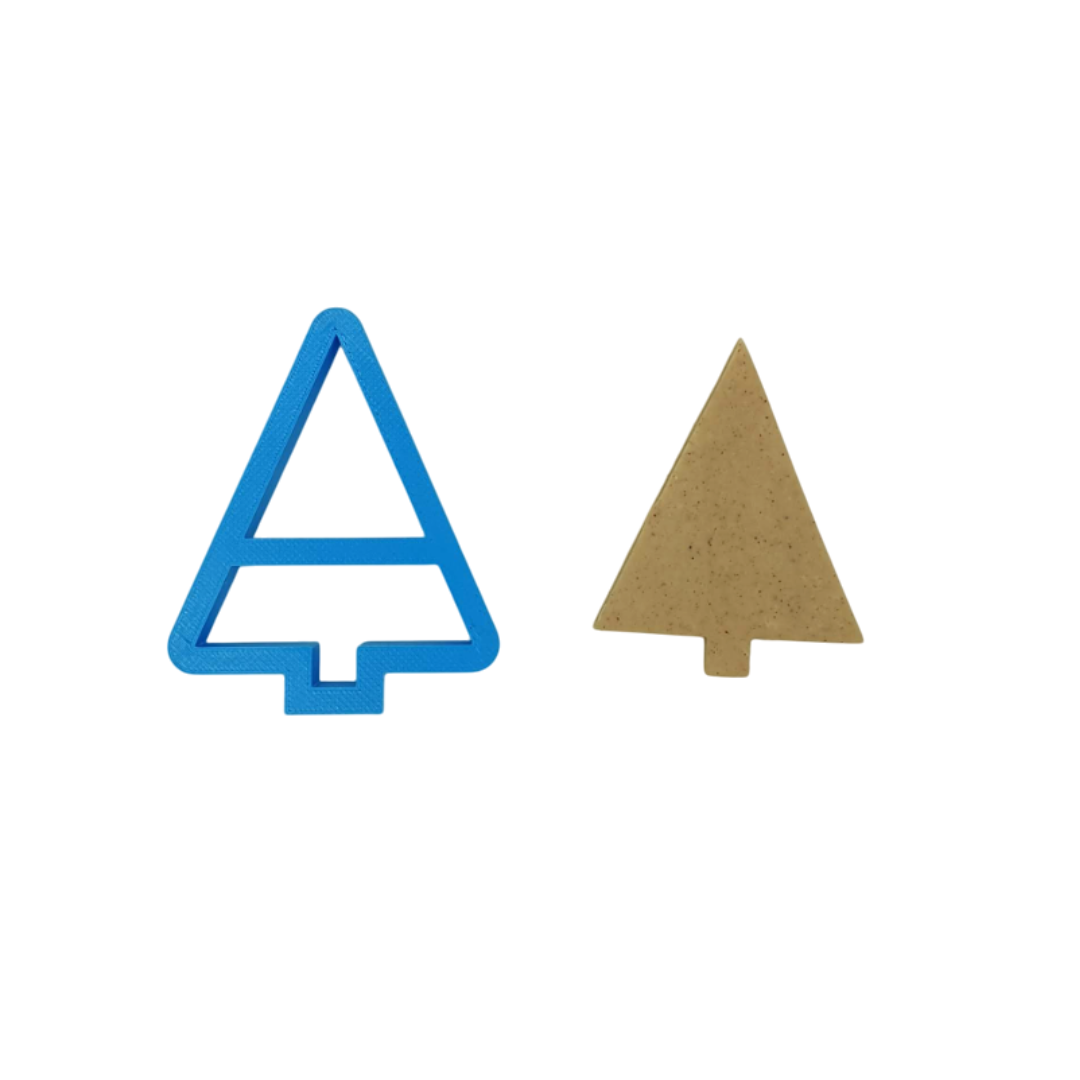 Triangle Christmas Tree 8cm Cookie Cutter