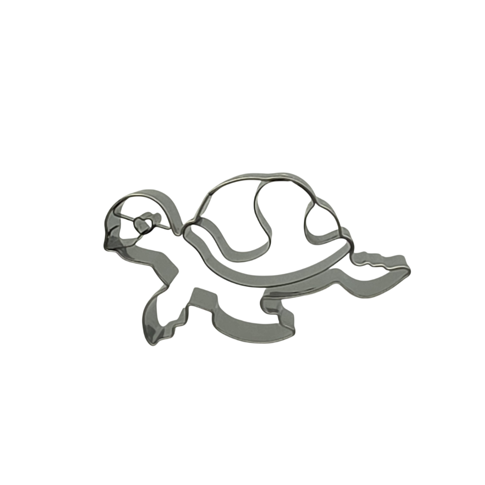 Turtle with Internal Details 7cm Cookie Cutter