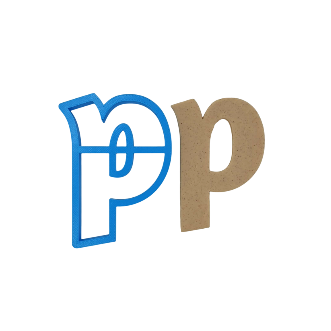 Lowercase Alphabet Cookie Cutters Individual