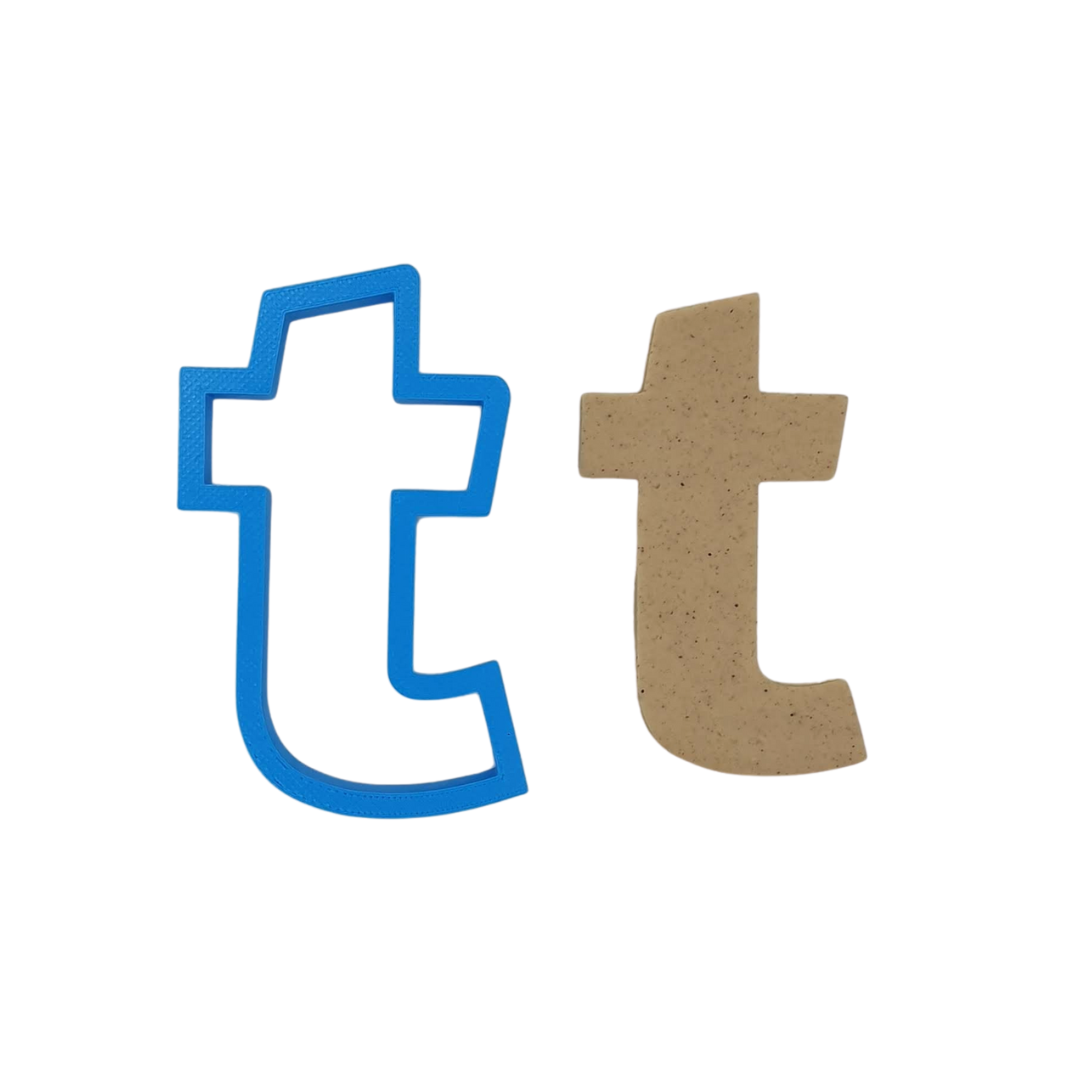 Lowercase Alphabet Cookie Cutters Individual