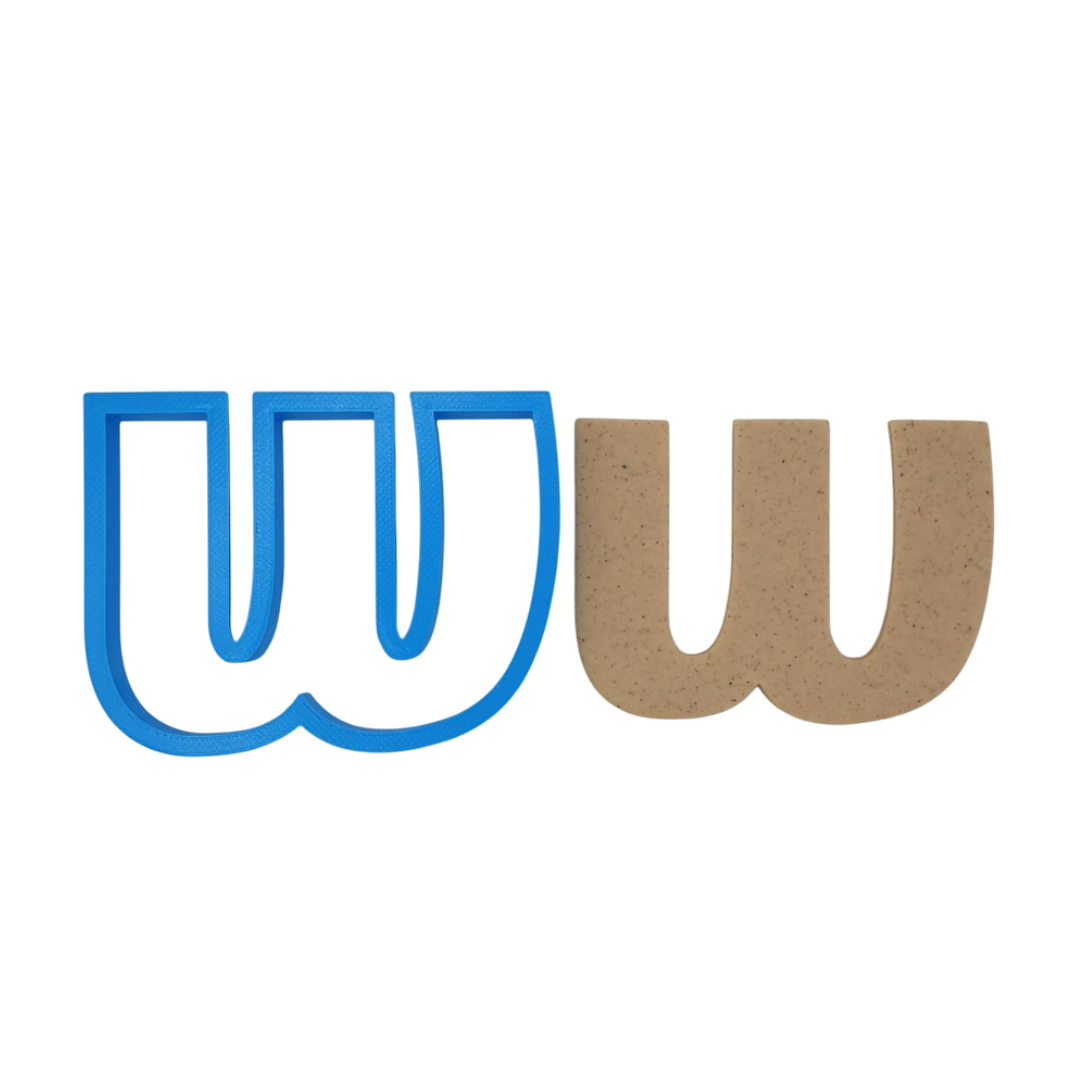 Lowercase Alphabet Cookie Cutters Individual