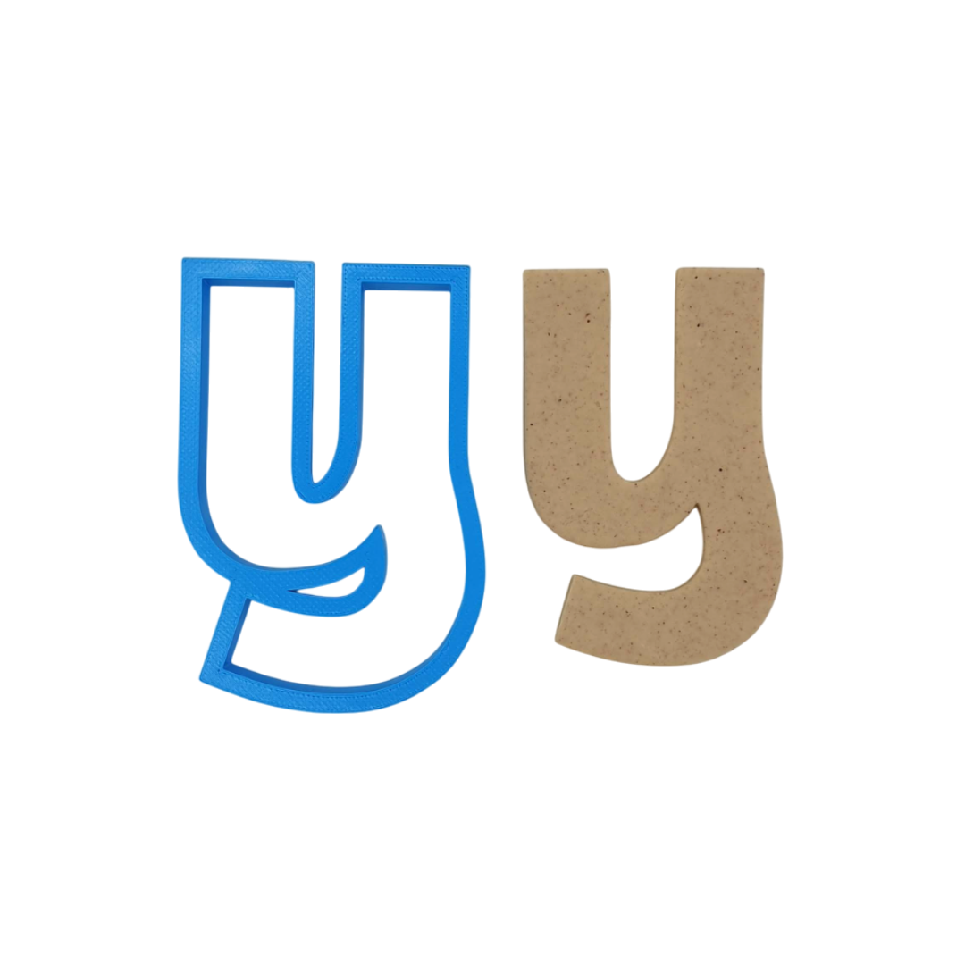 Lowercase Alphabet Cookie Cutters Individual