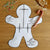 PRINT AT HOME - Gingerbread Man Cookie Cake Template 12" Tall